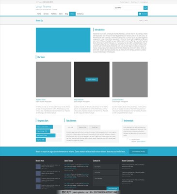 網(wǎng)頁(yè)模板